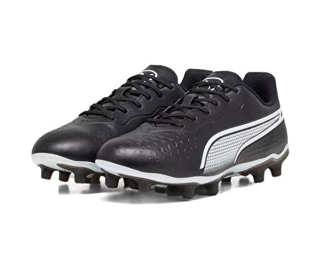 Puma King Match Fg/Ag Erkek Çim Zemin Kramponu 10757001 Siyah