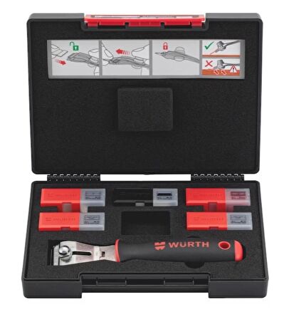 Würth Kazıyıcı Bıçak Seti 52 Parça Reinhold Würth İmzalı 