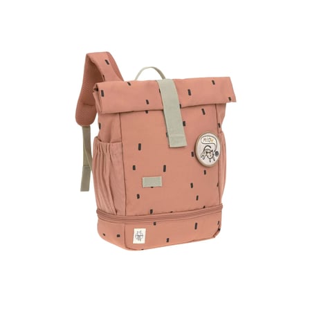 Lassig Happy Prints Mini Rolltop Sırt Çantası Caramel