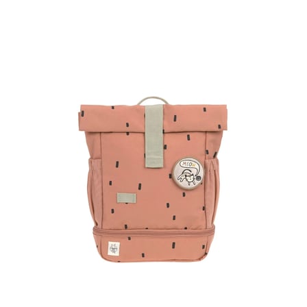 Lassig Happy Prints Mini Rolltop Sırt Çantası Caramel