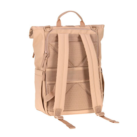 Lassig Rolltop Up Bebek Bakım Sırt Çantası Peach Rose