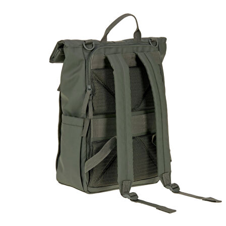 Lassig Rolltop Up Bebek Bakım Sırt Çantası Olive