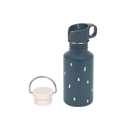 Lassig Happy Prints Çelik Matara Midnight Blue 500ml