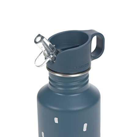 Lassig Happy Prints Çelik Matara Midnight Blue 500ml