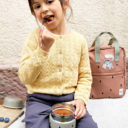 Lassig Happy Prints Yemek Termosu Light Olive
