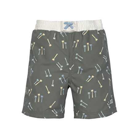 Lassig Palms UV Korumalı Mayo Şort Deep Olive