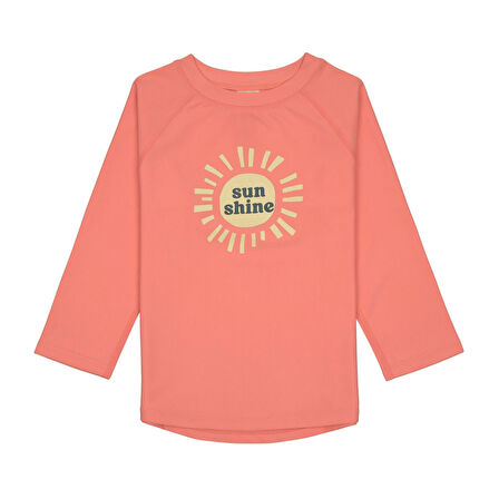 Lassig Sunshine UV Korumalı Uzun Kollu Mayo Tişört Coral