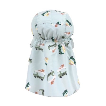 Lassig Flap Hat UV Korumalı Uzun Şapka Ice Cream Truck Illusion Blue