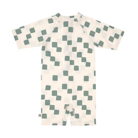 Lassig UV Korumalı Mayo Checkerboard Sea Salt Green