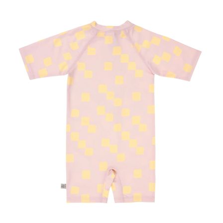 Lassig UV Korumalı Mayo Checkerboard Pale Pink Yellow