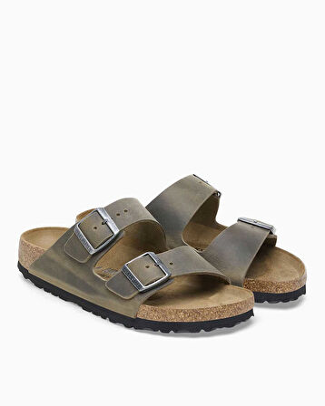 Birkenstock Arizona Leoi Çift Bantlı Erkek Terlik | 43