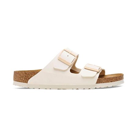 Birkenstock 1027339 Arizona BF Saffiano Eggshell Kadın Terlik