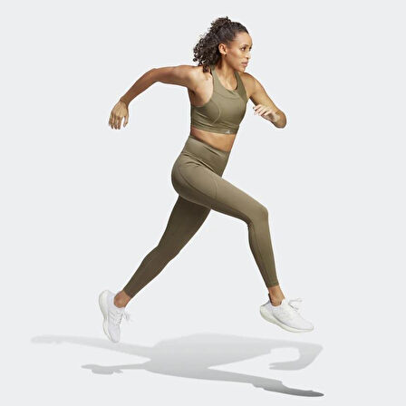 Adidas HR9656 Running Medium Pedli Spor Bra Haki 