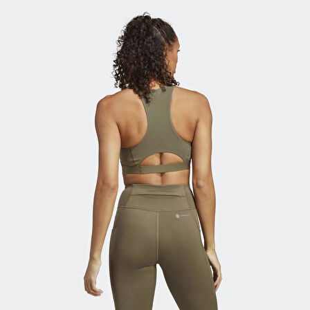 Adidas HR9656 Running Medium Pedli Spor Bra Haki 