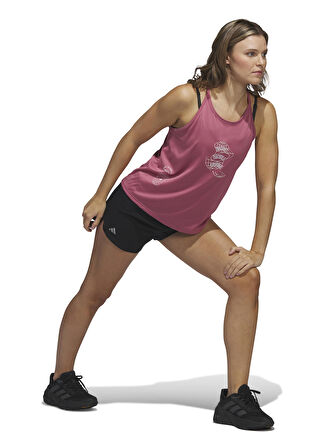 adidas Siyah Kadın Düz Şort  HZ6010 RFTO SHORT W