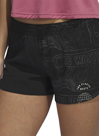 adidas Siyah Kadın Düz Şort  HZ6010 RFTO SHORT W