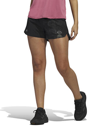 adidas Siyah Kadın Düz Şort  HZ6010 RFTO SHORT W