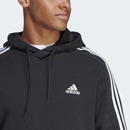 adidas Essentials Erkek Siyah Sweatshirt (IC0435)