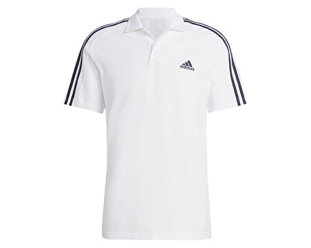 adidas M 3S Pq Ps Erkek Günlük Polo Tişört IC9312 Beyaz