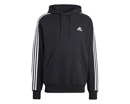 adidas M 3S Ft Hd Erkek Günlük Sweatshirts IC0435 Siyah