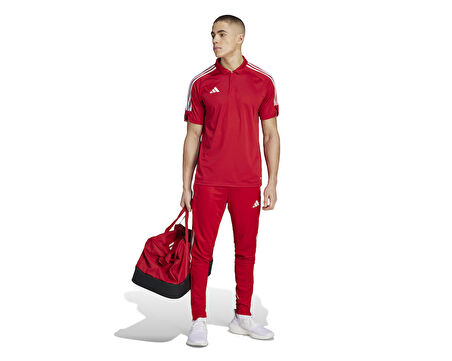 adidas Tiro23 L Polo Erkek Futbol Polo Yaka Tişört HS7228 Kırmızı