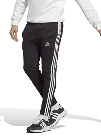 adidas Dar Siyah - Beyaz Erkek Eşofman Altı IC0044 M 3S SJ TO PT