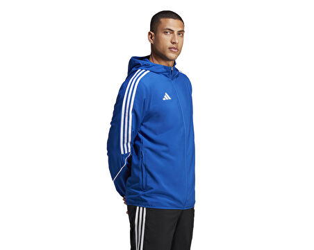 adidas Tiro23 L Wb Erkek Futbol Antrenman Ceketi IA1619 Mavi