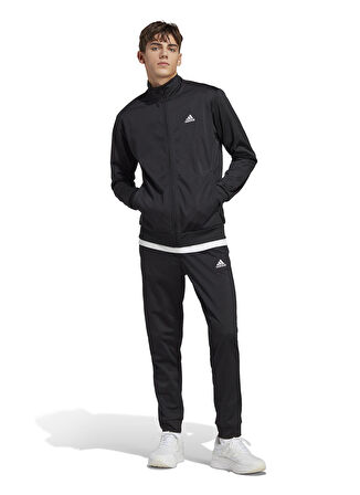 adidas Düz Siyah Erkek Sweat Takım IC6775 M LIN TR TT TS