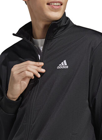 adidas Düz Siyah Erkek Sweat Takım IC6775 M LIN TR TT TS