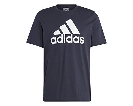 adidas M Bl Sj T Erkek Günlük Tişört IC9348 Lacivert