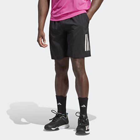 adidas Club Erkek Siyah Tenis Şortu (HS3253)