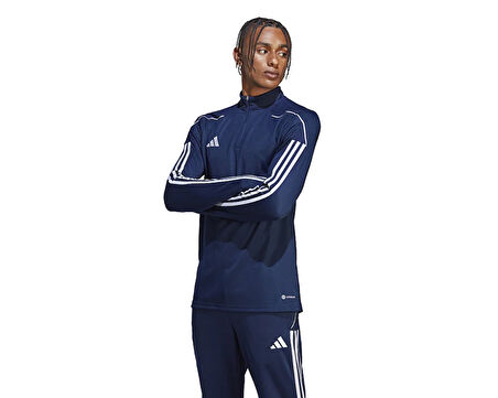 adidas Tiro23 L Tr Top Erkek Futbol Uzun Kollu Antrenman Üstü HS7229 Lacivert