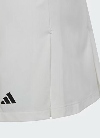 adidas Beyaz Kız Çocuk Diz Üstü Düz Etek HS0542 G CLUB PLEAT SK