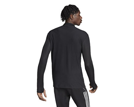 adidas Tiro23 L Tr Top Erkek Futbol Uzun Kollu Antrenman Üstü HS0326 Siyah