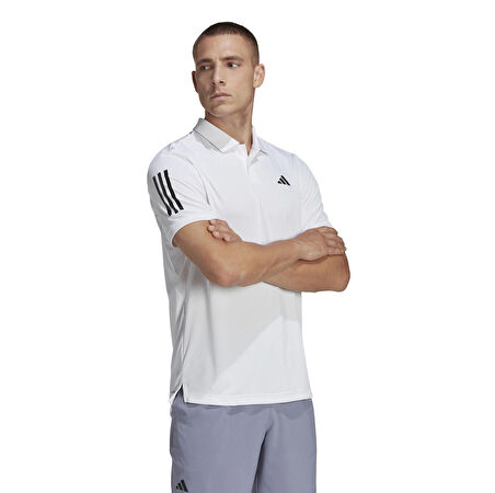 HS3268-E adidas Club 3Str Polo Erkek T-Shirt Beyaz