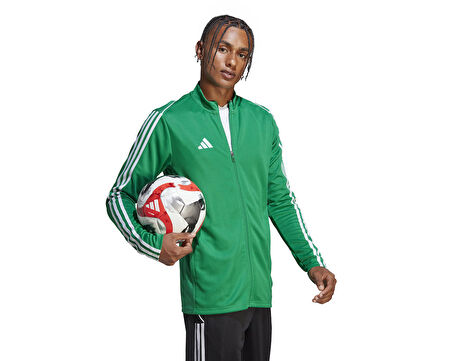 adidas Tiro23 L Tr Jkt Erkek Futbol Antrenman Ceketi IC7875 Yeşil
