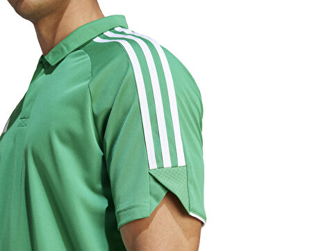 adidas Tiro23 L Polo Erkek Futbol Polo Yaka Tişört IC7861 Yeşil