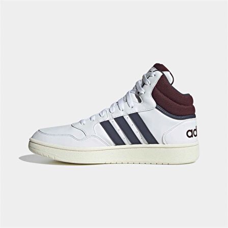 Adidas Hoops 3.0 Mid Sneaker Erkek Günlük Ayakkabı Beyaz HP7895