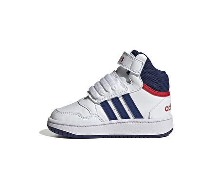 adidas Hoops Mid 3.0 Ac i Bebek Günlük Ayakkabı GZ9650 Beyaz