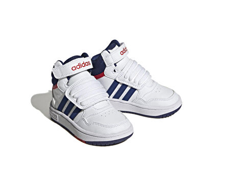 adidas Hoops Mid 3.0 Ac i Bebek Günlük Ayakkabı GZ9650 Beyaz