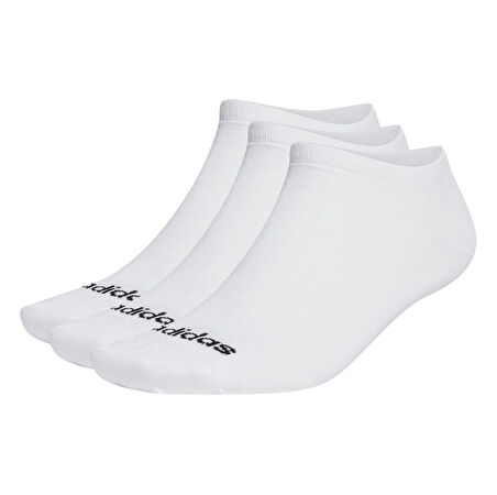 HT3447-U adidas T Lın Low 3P &amp;Ccedil;orap Beyaz