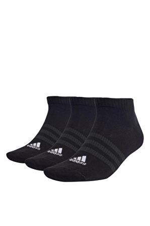 adidas T SPW LOW 3P Siyah Kadın Sporcu Çorabı IC1336