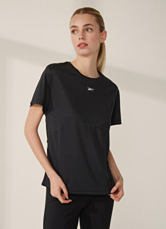 Reebok T-Shirt, XS, Siyah