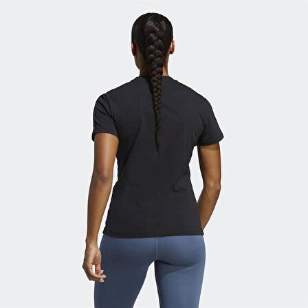 Adidas Terrex Classic Logo Tee W HZ1392 Kadın Tişört Siyah