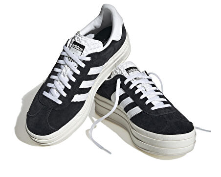 adidas Gazelle Bold W Kadın Günlük Ayakkabı HQ6912 Siyah