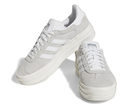 adidas Gazelle Bold W Kadın Günlük Ayakkabı HQ6893 Gri
