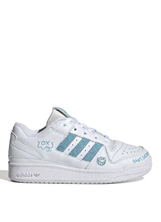 adidas Beyaz Kadın Yürüyüş Ayakkabısı HP6280-FORUM LOW C