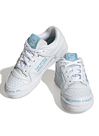 adidas Beyaz Kadın Yürüyüş Ayakkabısı HP6280-FORUM LOW C