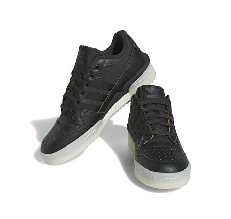 HQ7114-E adidas Forum Exhıbıt Low 2 Erkek Spor Ayakkabı Siyah