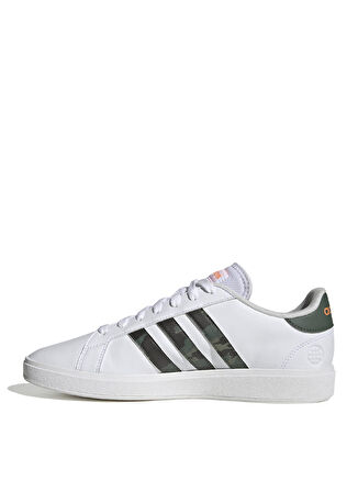 adidas Beyaz - Turuncu Erkek Lifestyle Ayakkabı HR0234 GRAND COURT BASE